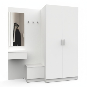 Набор мебели для прихожей "Марсель-162" МР 01-162 В2160 Ш2000 Г580 (ЛД.. Набор мебели для прихожей "Марсель-162" МР 01-162 В2160 Ш2000 Г580 (ЛД..